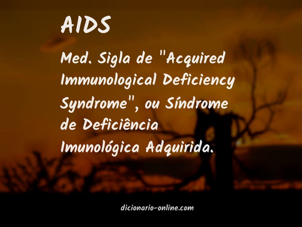 Significado de AIDS