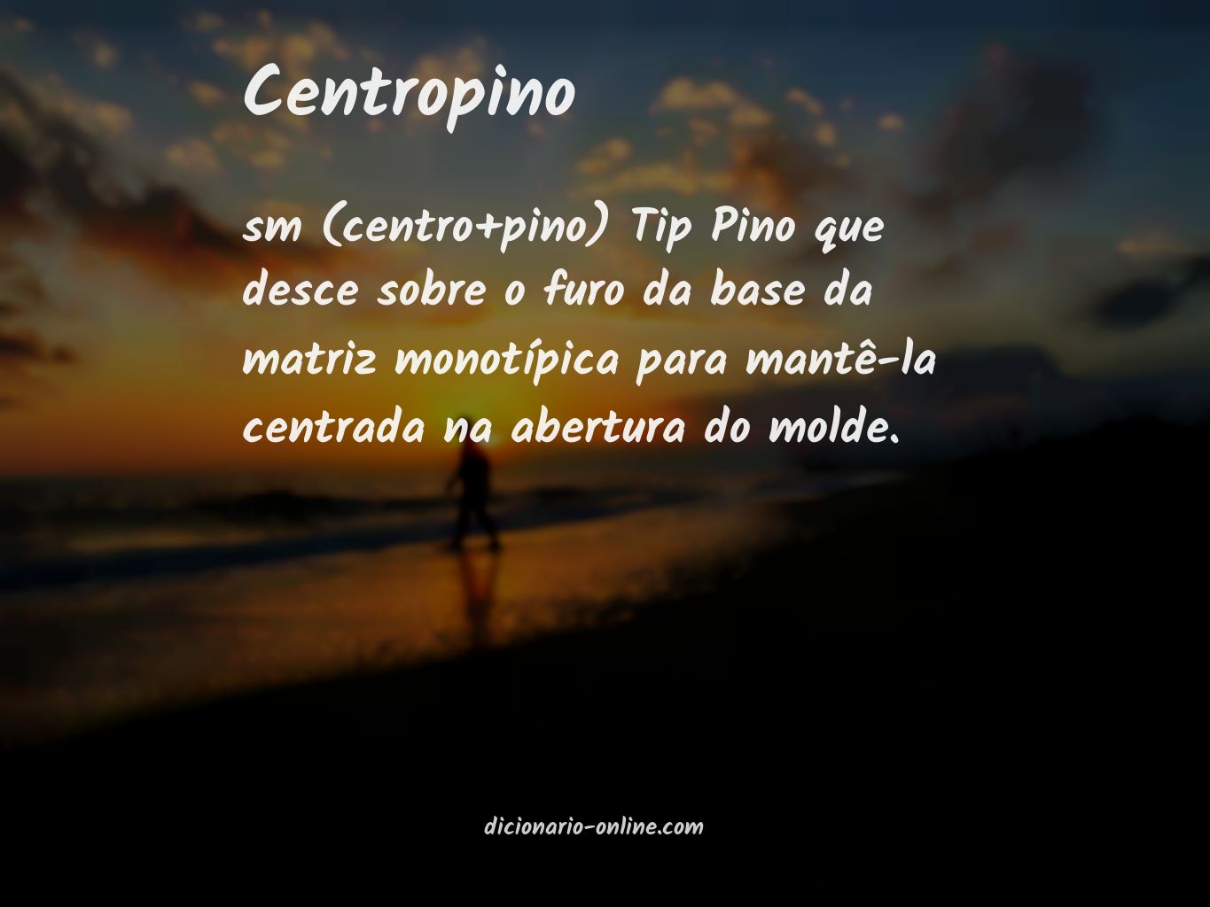 Significado de centropino