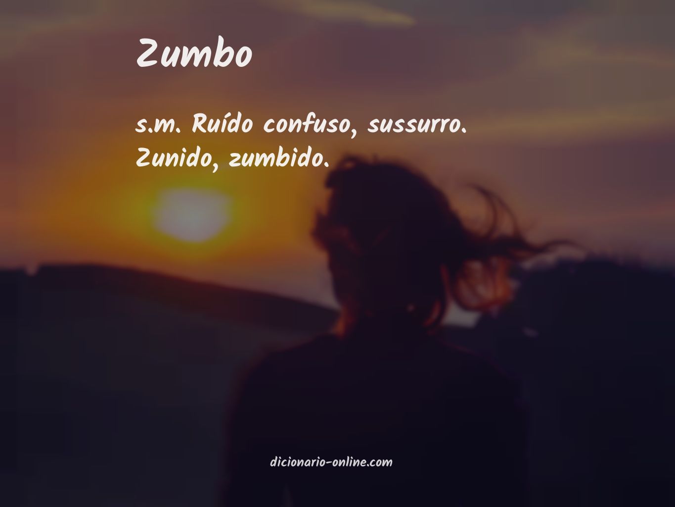 Significado de zumbo