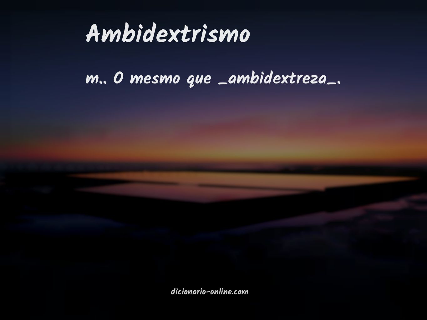 Significado de ambidextrismo