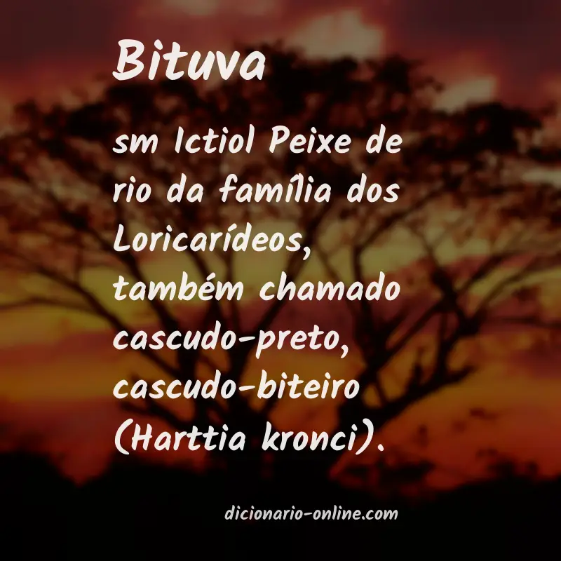 Significado de bituva