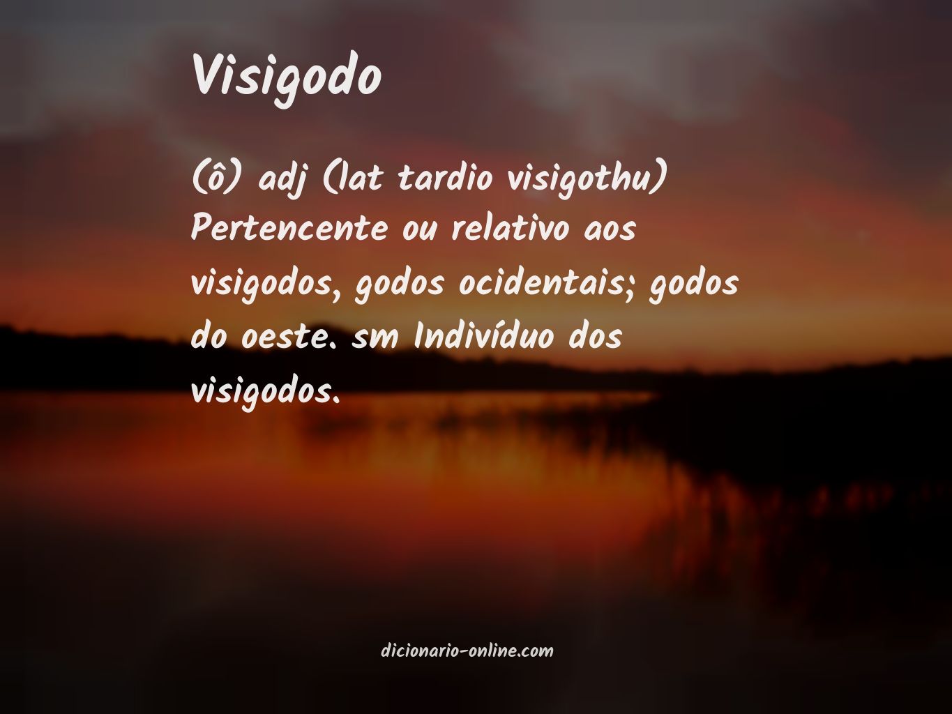 Significado de visigodo