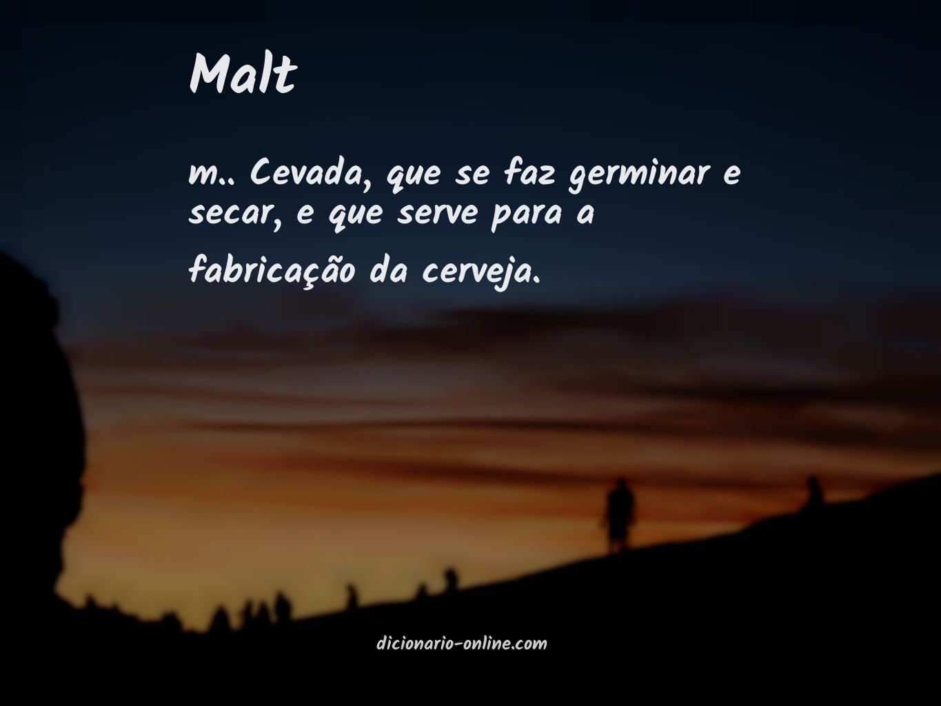 Significado de malt