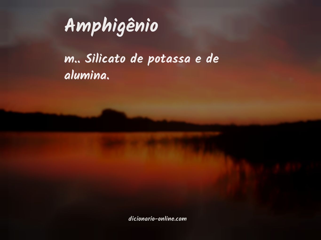 Significado de amphigênio