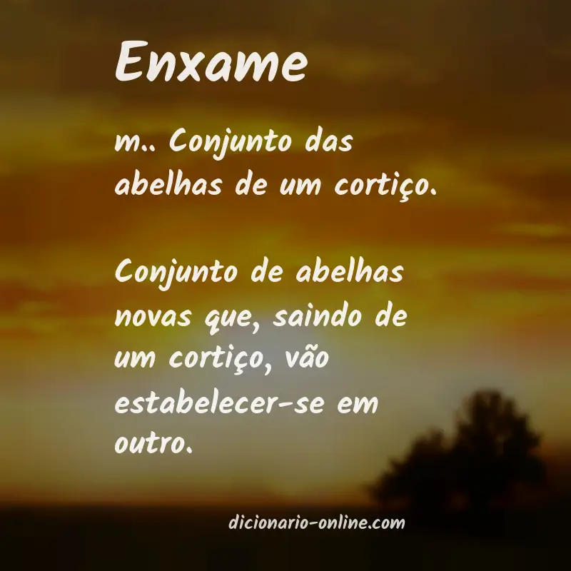 Significado de enxame