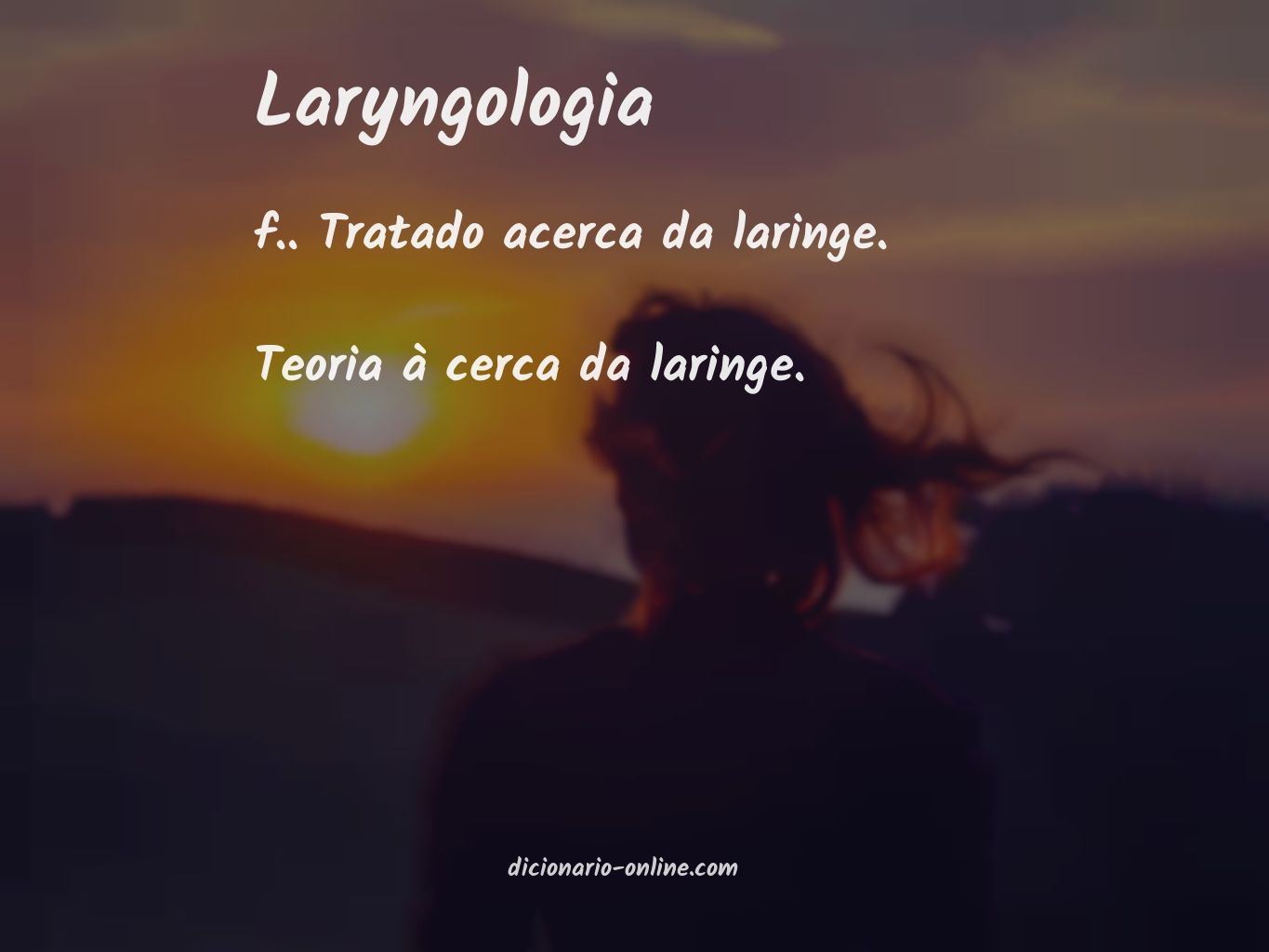 Significado de laryngologia