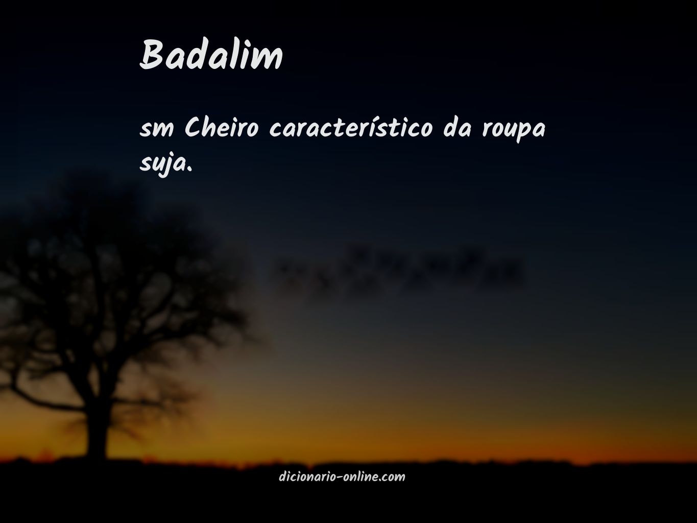 Significado de badalim