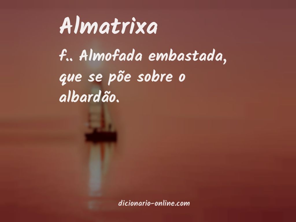 Significado de almatrixa