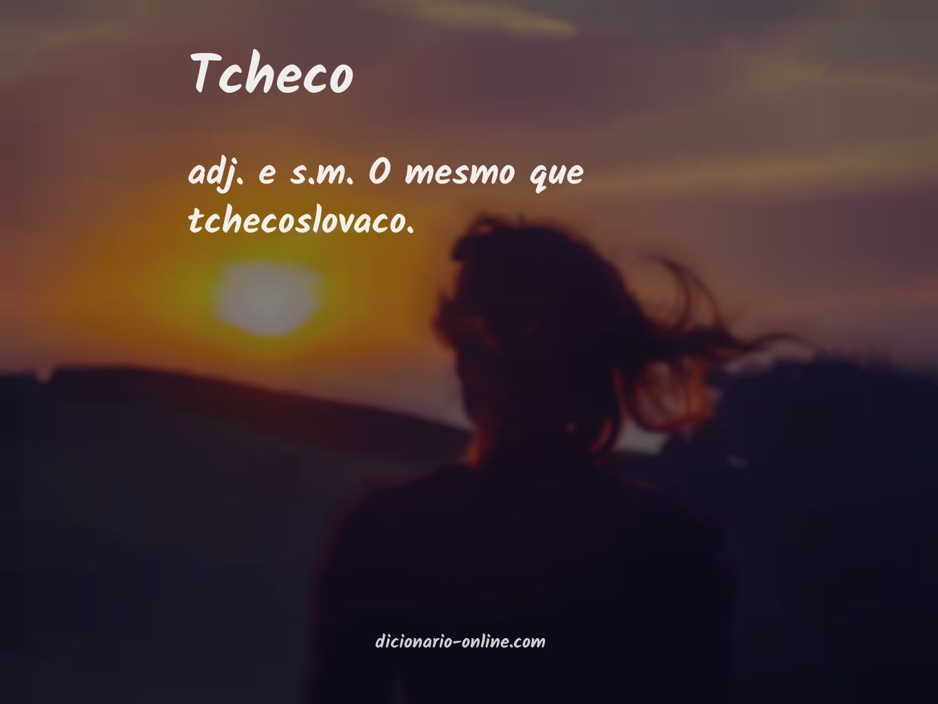 Significado de tcheco