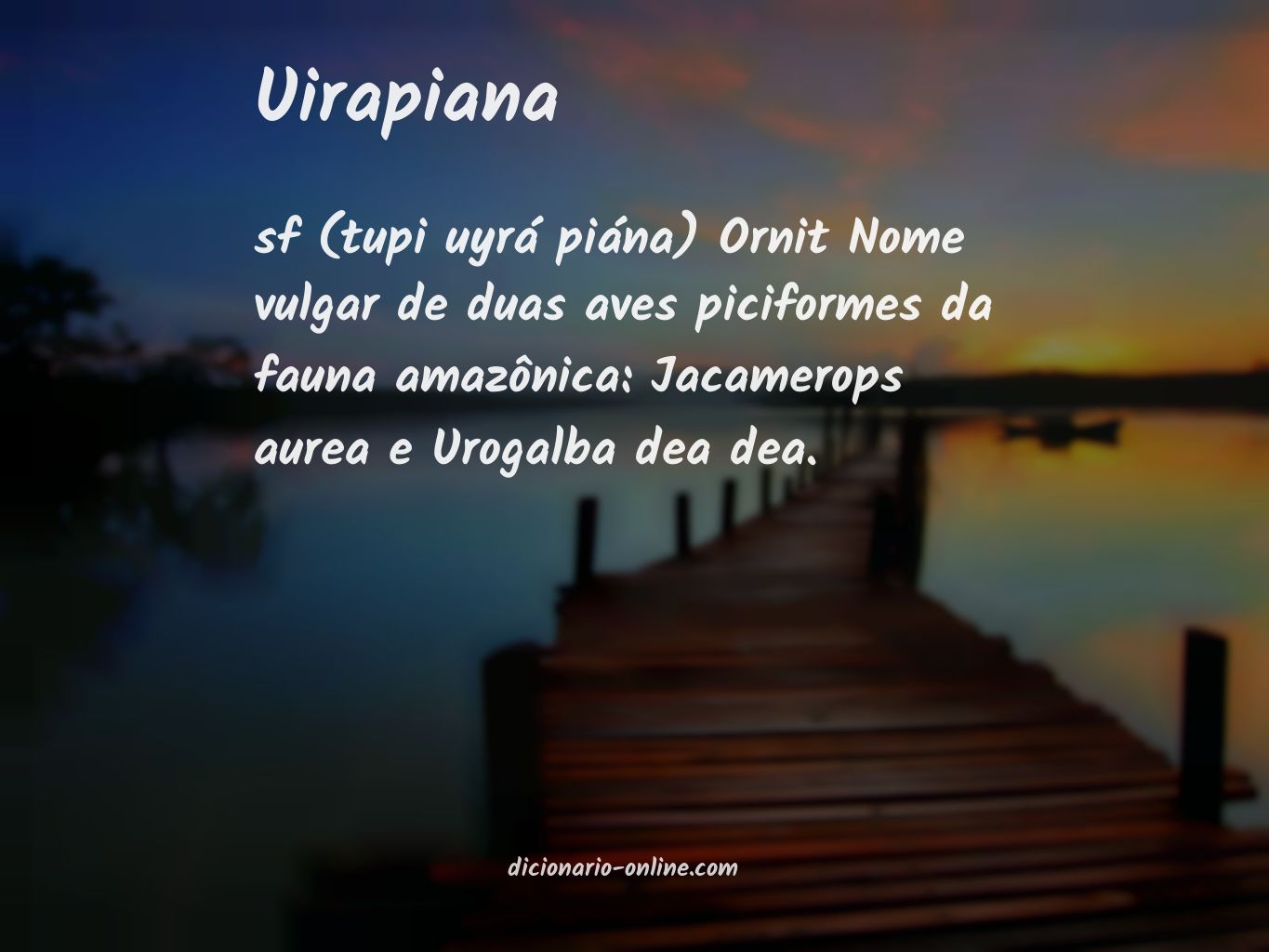Significado de uirapiana