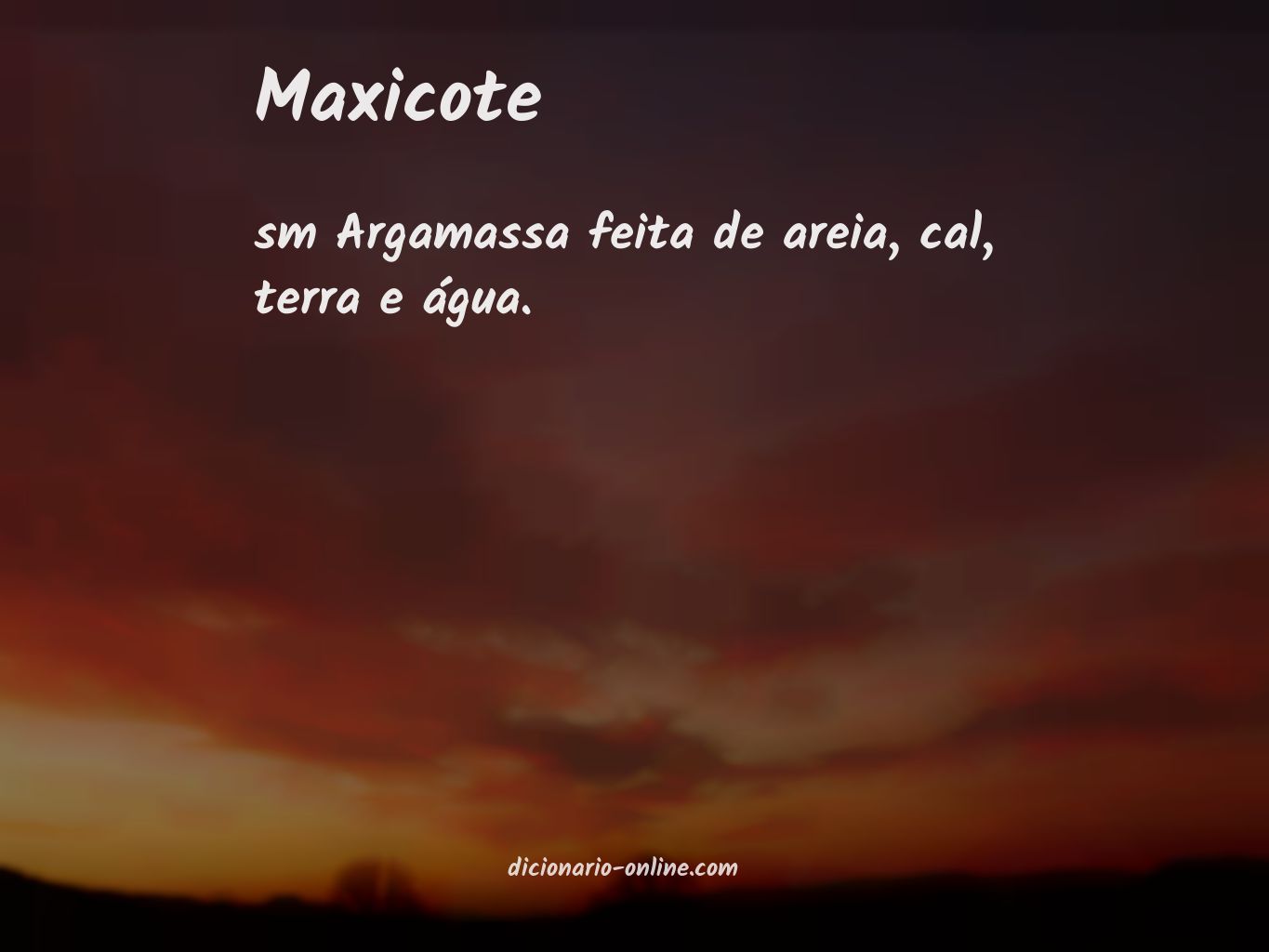 Significado de maxicote