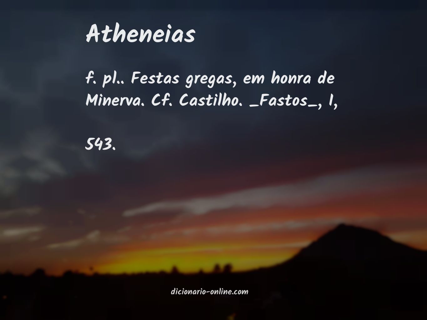 Significado de atheneias