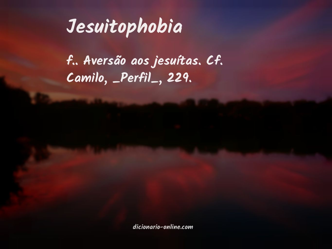 Significado de jesuitophobia