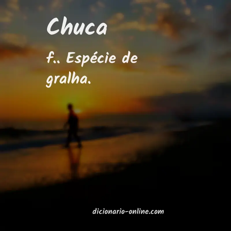 Significado de chuca