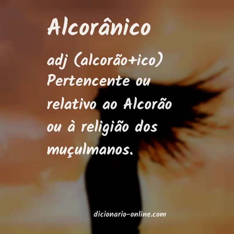 Significado de alcorânico