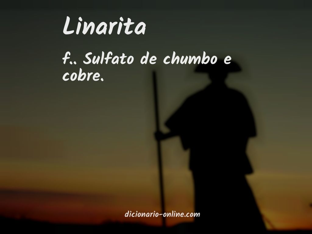 Significado de linarita