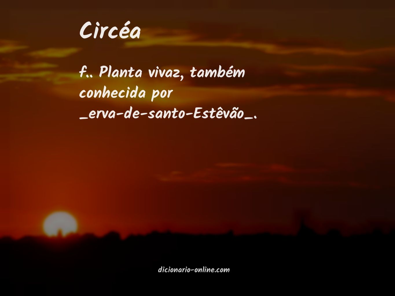 Significado de circéa