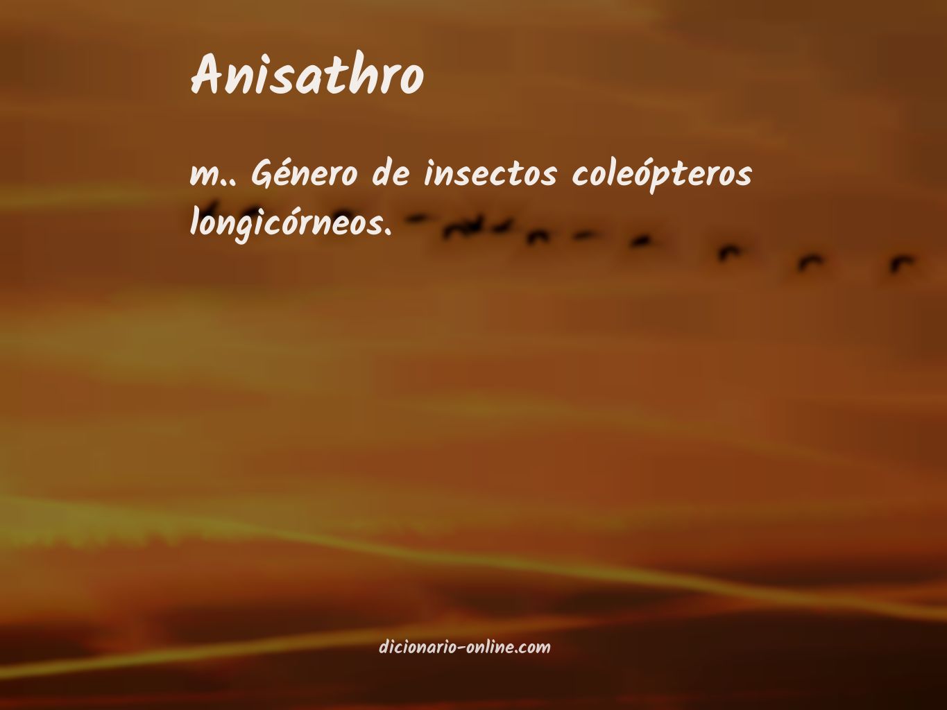 Significado de anisathro