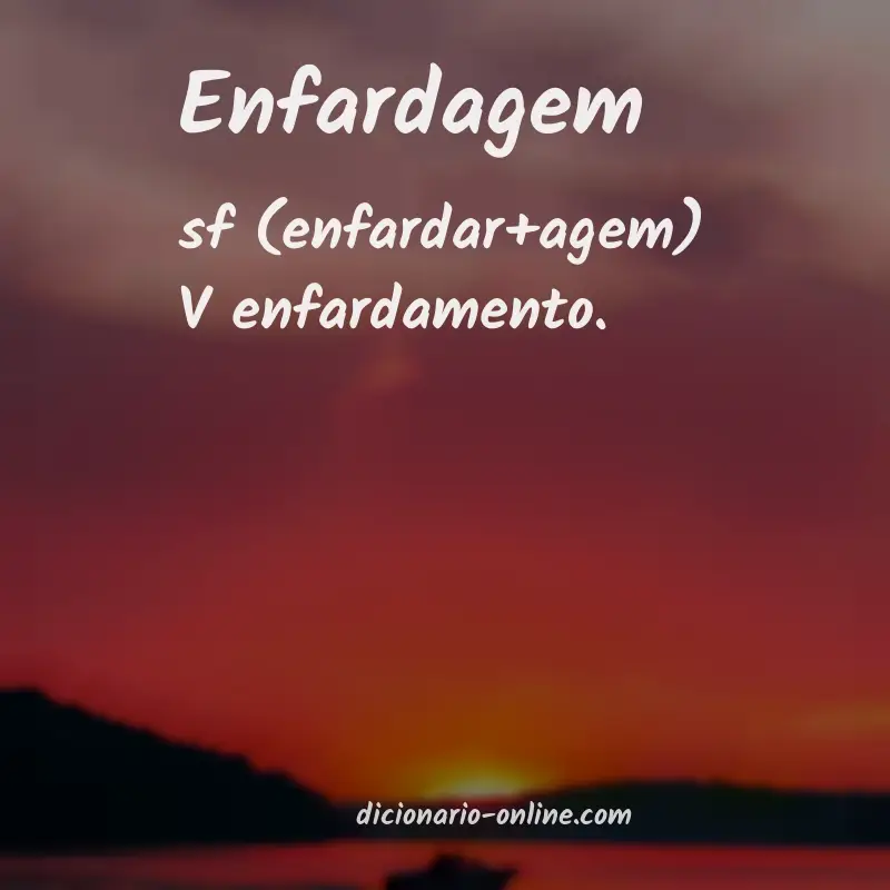 Significado de enfardagem