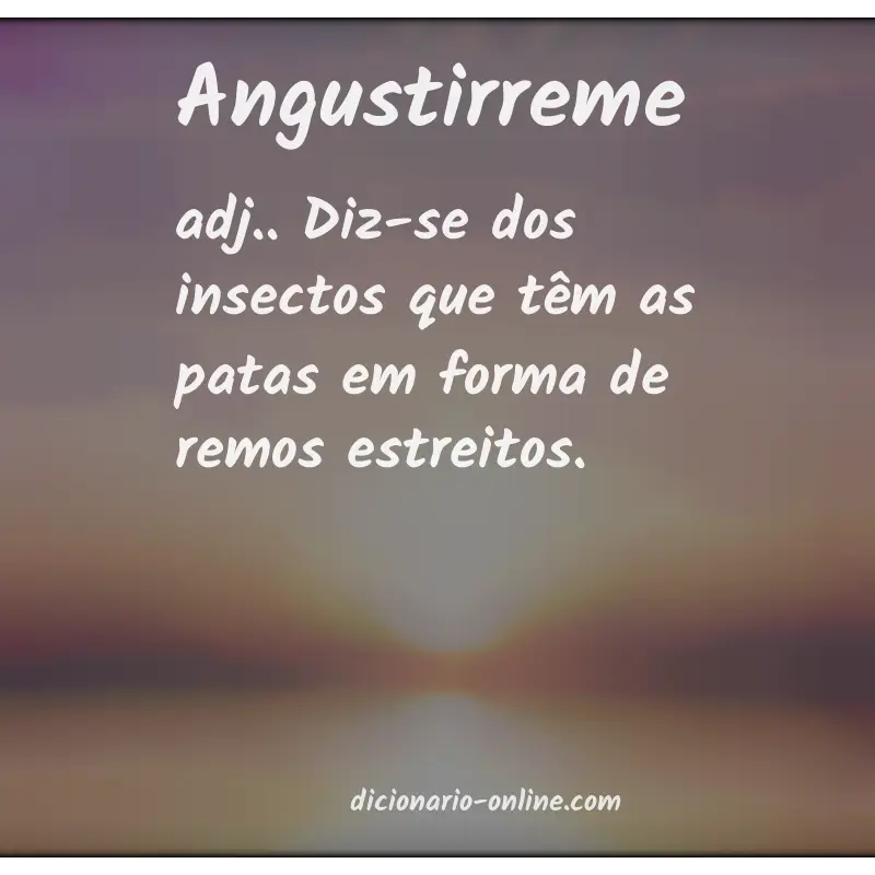 Significado de angustirreme