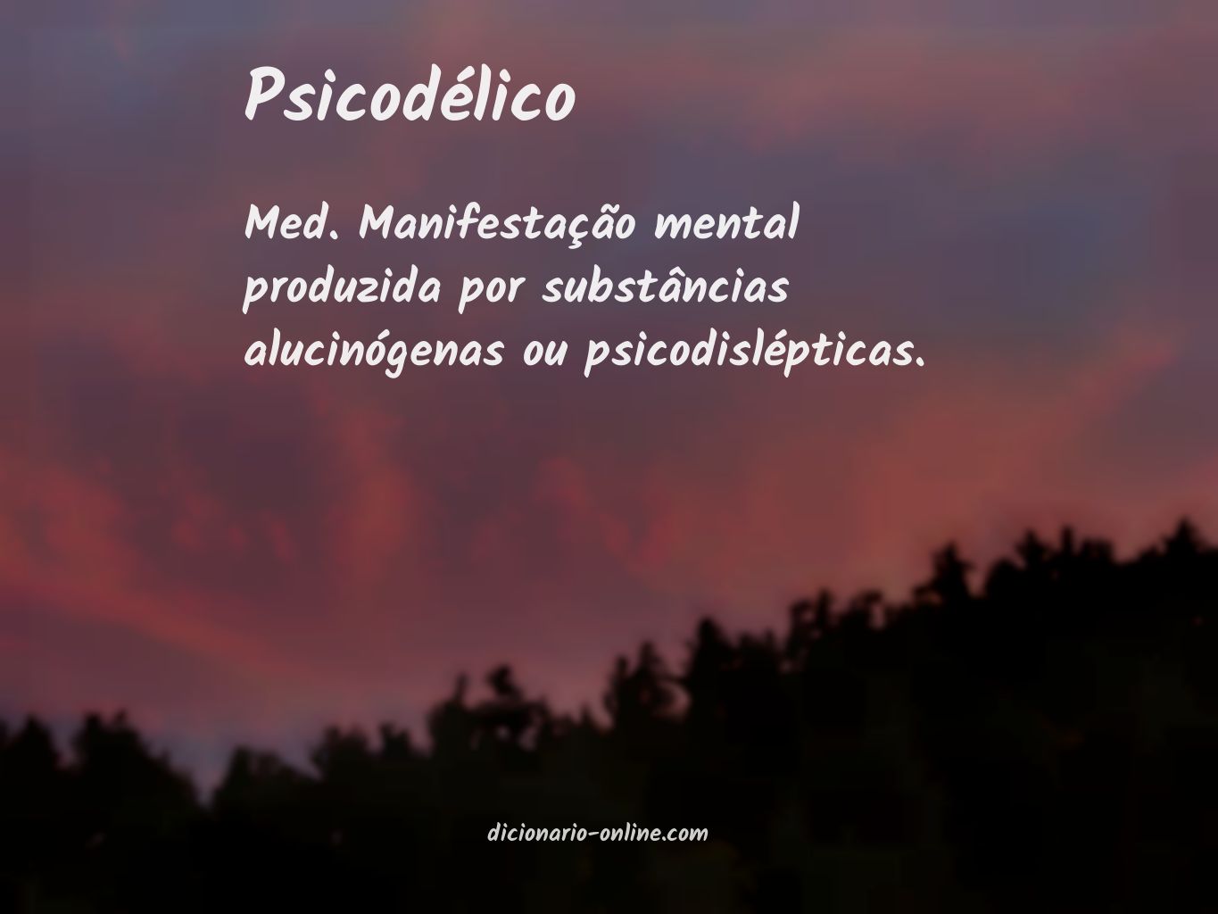 Significado de psicodélico