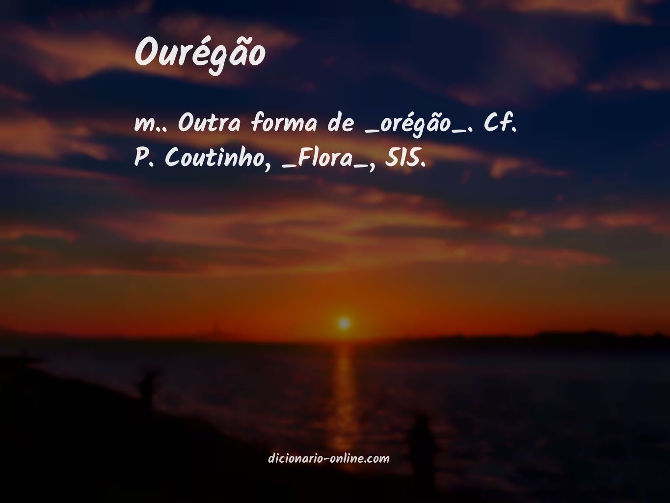 Significado de ourégão