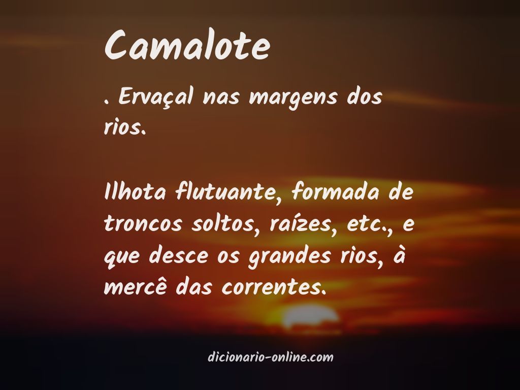 Significado de camalote