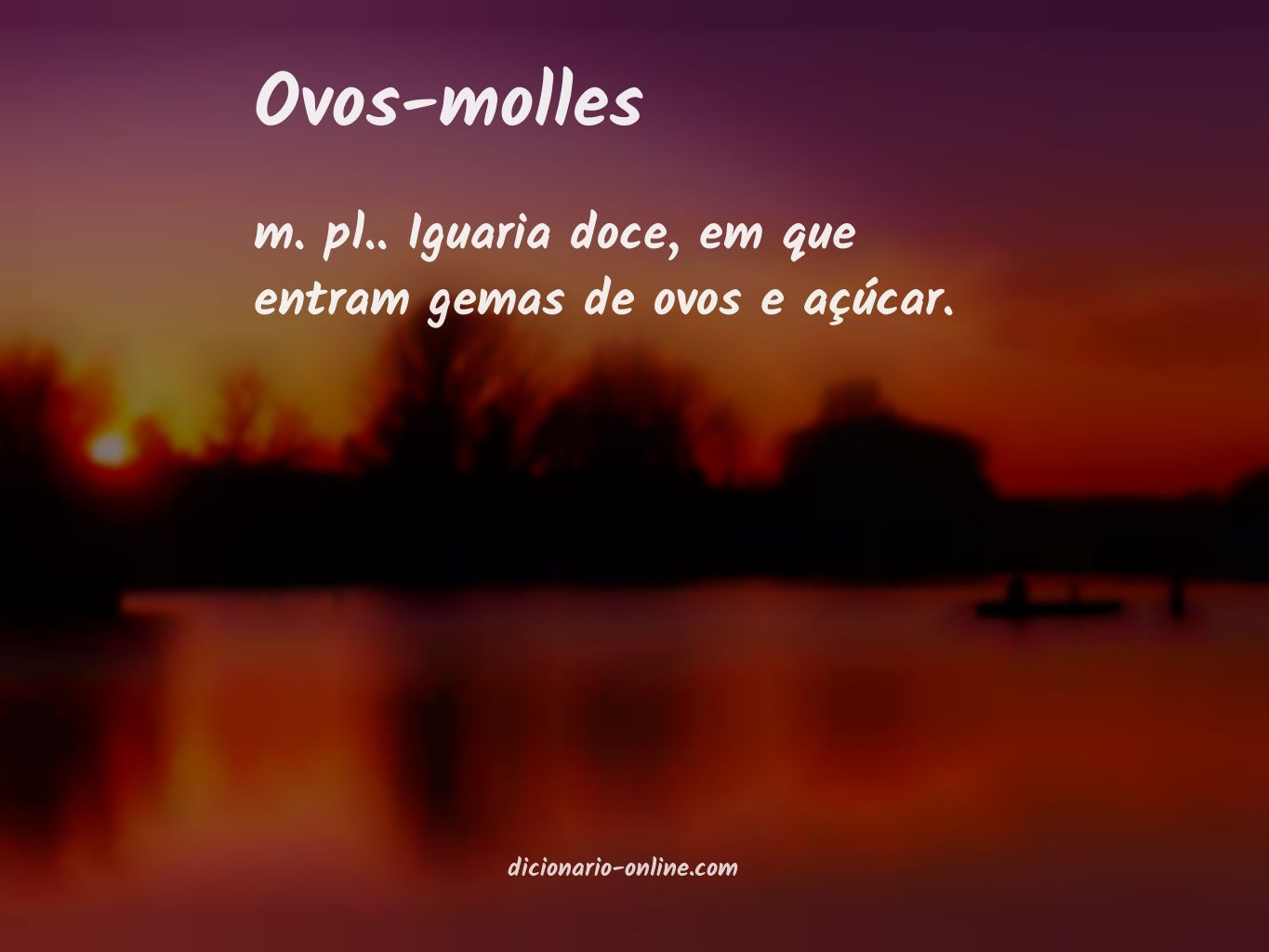 Significado de ovos-molles