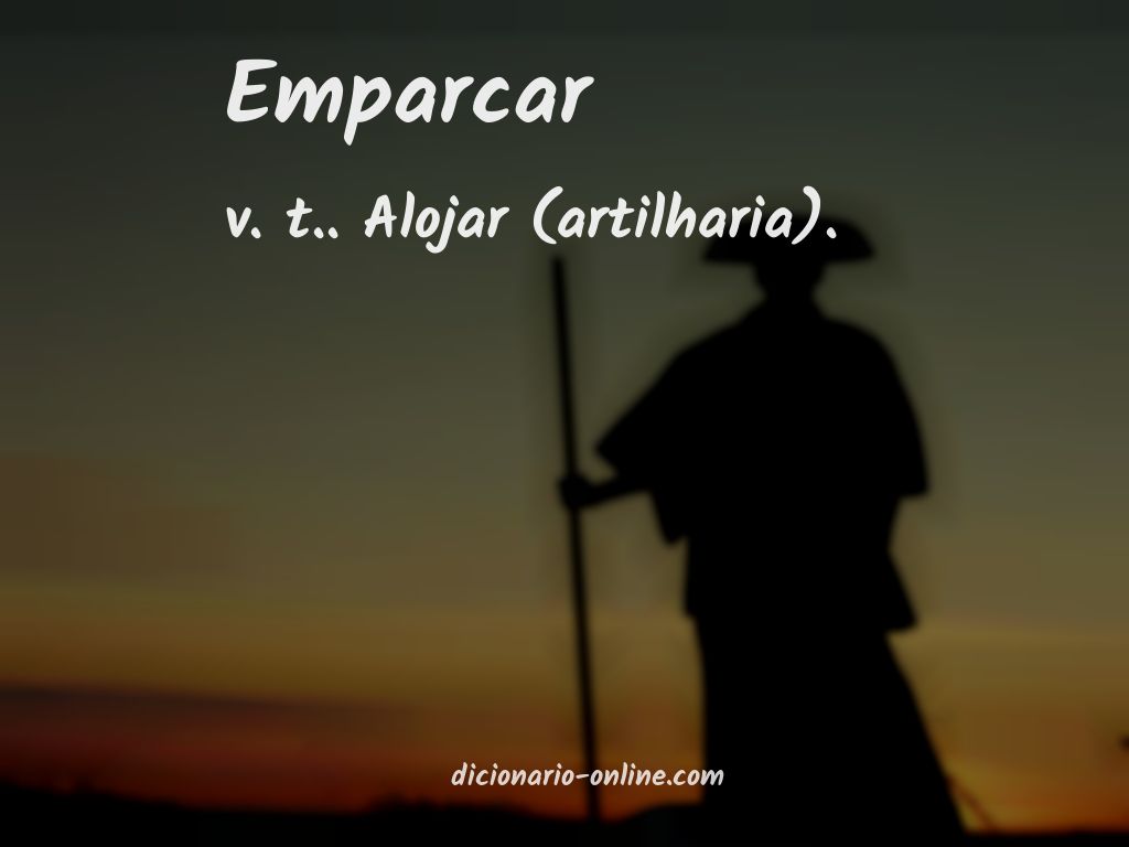 Significado de emparcar