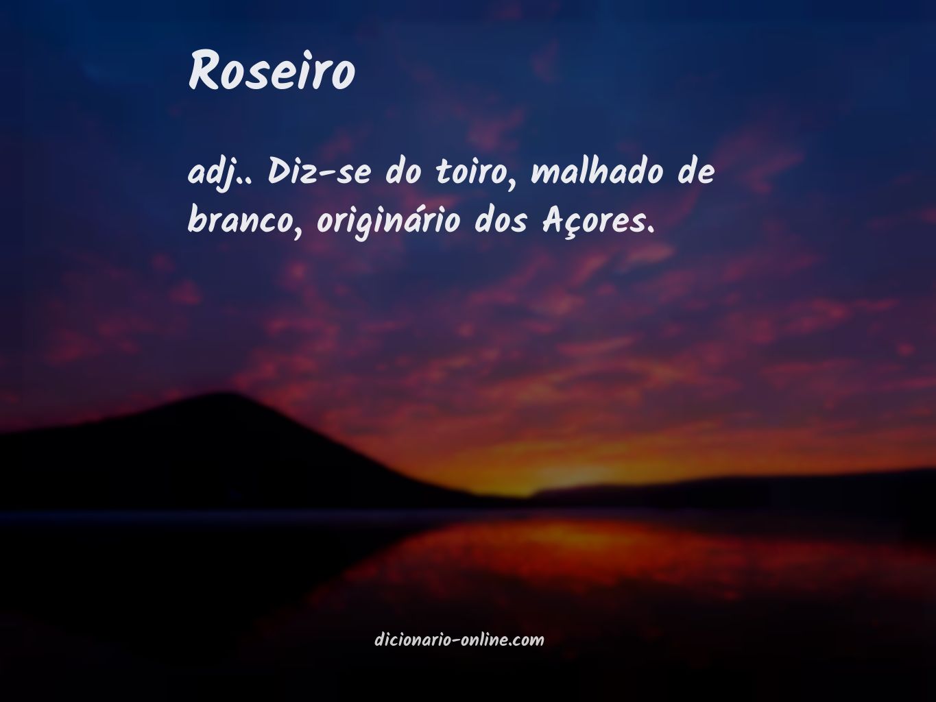 Significado de roseiro