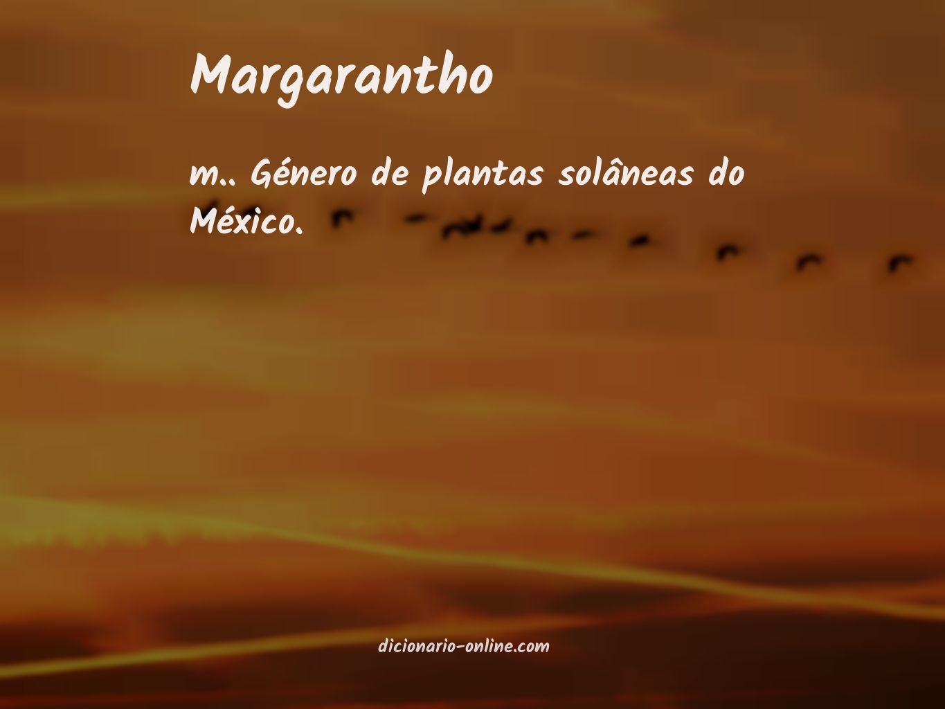 Significado de margarantho