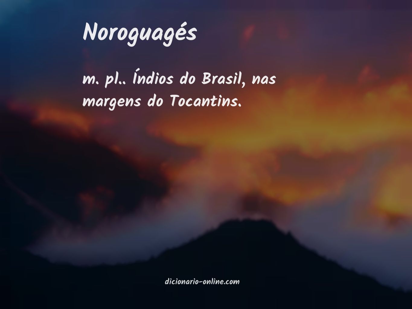 Significado de noroguagés