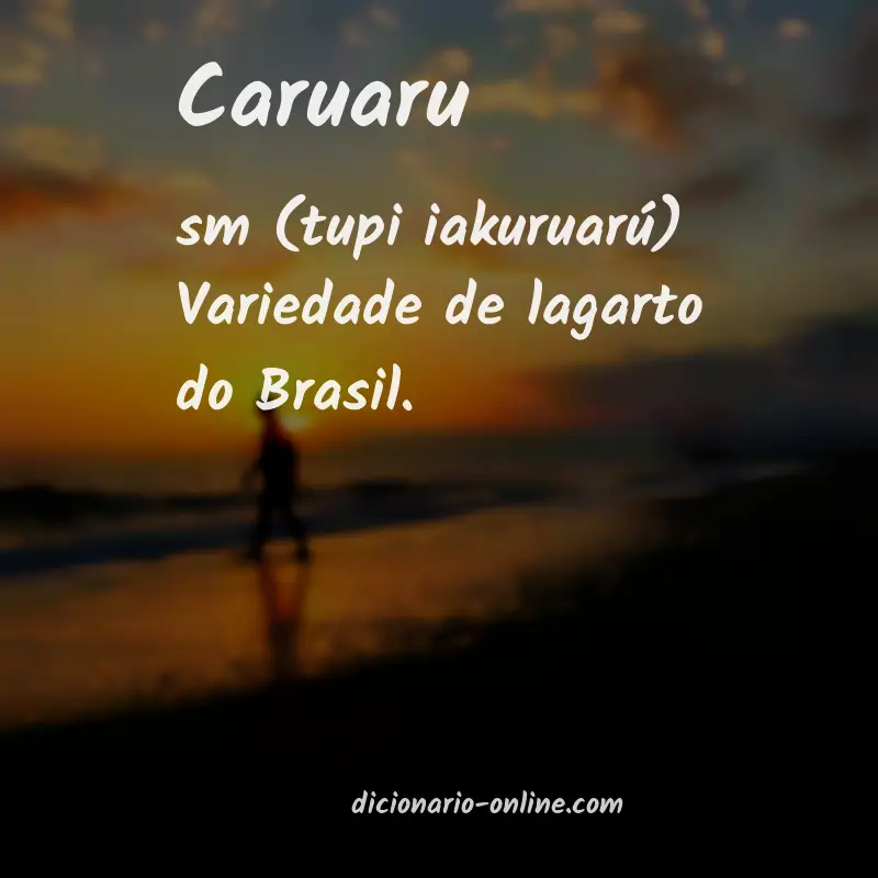 Significado de caruaru
