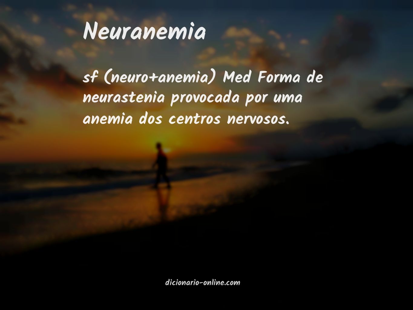 Significado de neuranemia