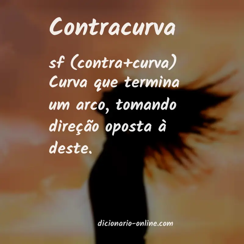 Significado de contracurva