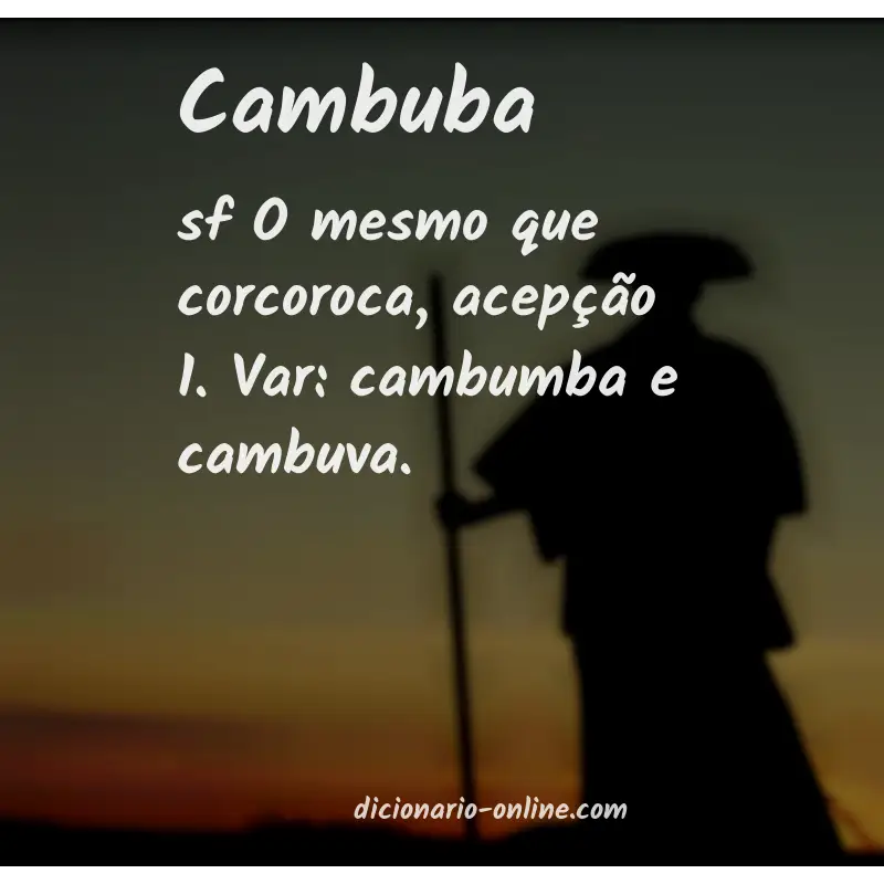 Significado de cambuba
