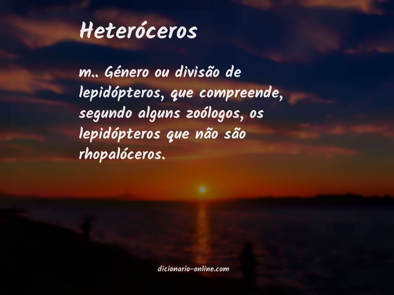 Significado de heteróceros