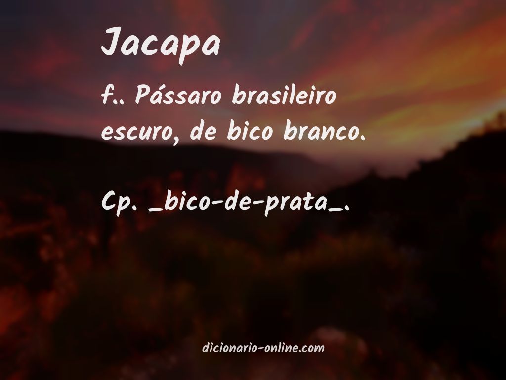 Significado de jacapa