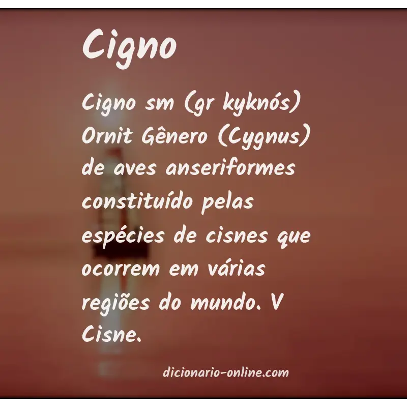 Significado de cigno