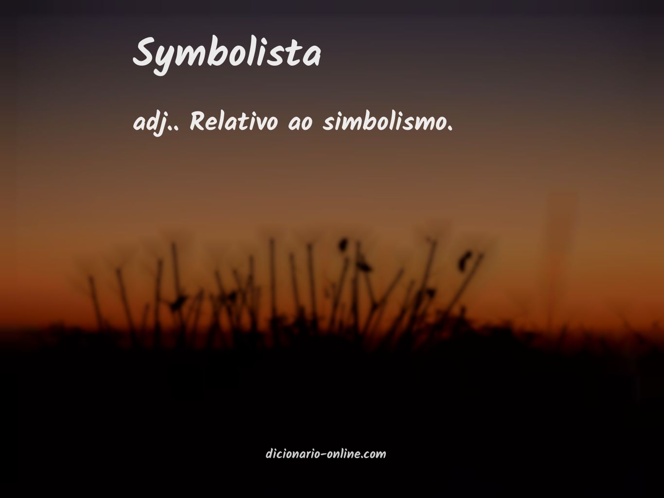 Significado de symbolista