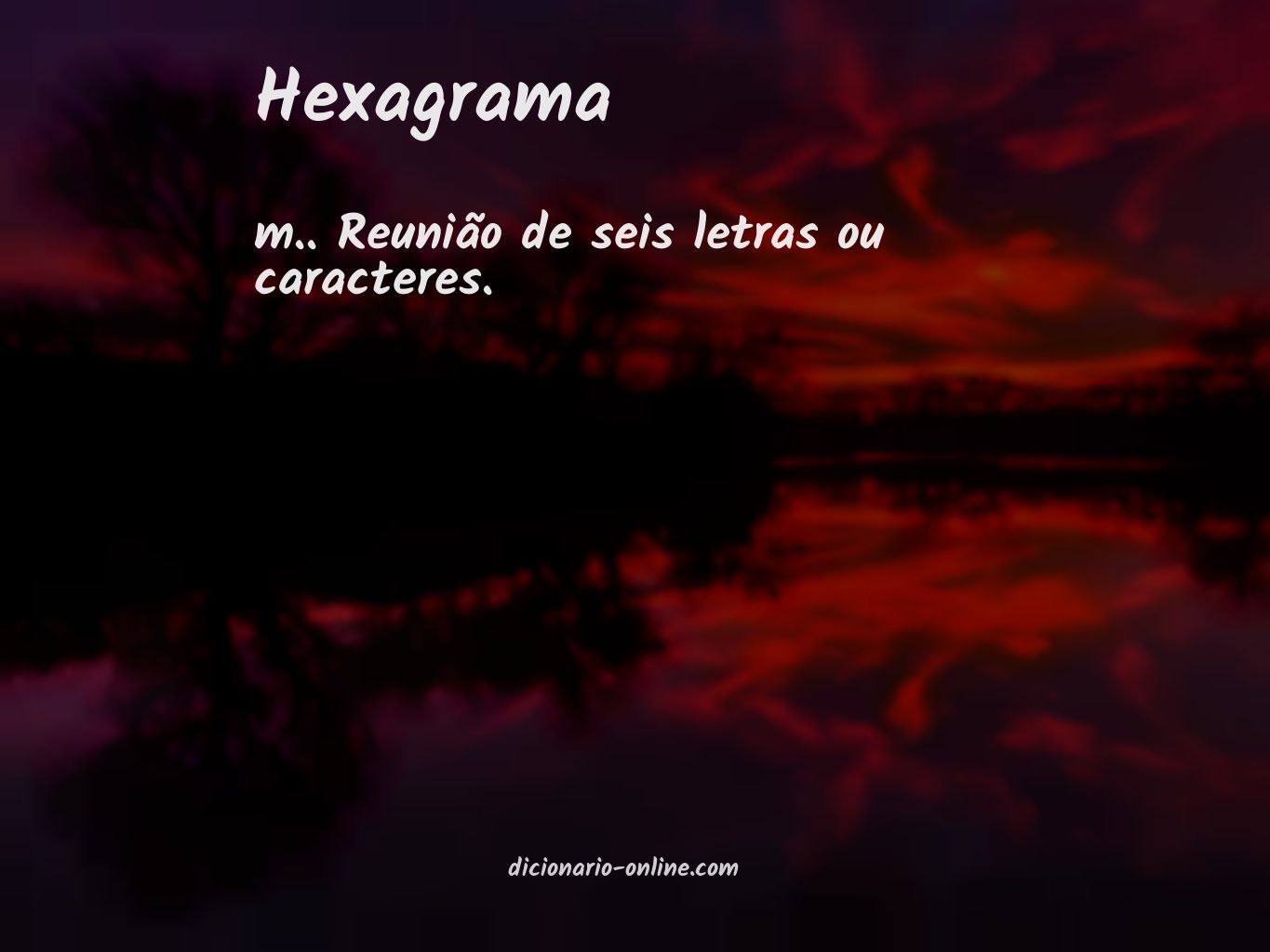 Significado de hexagrama