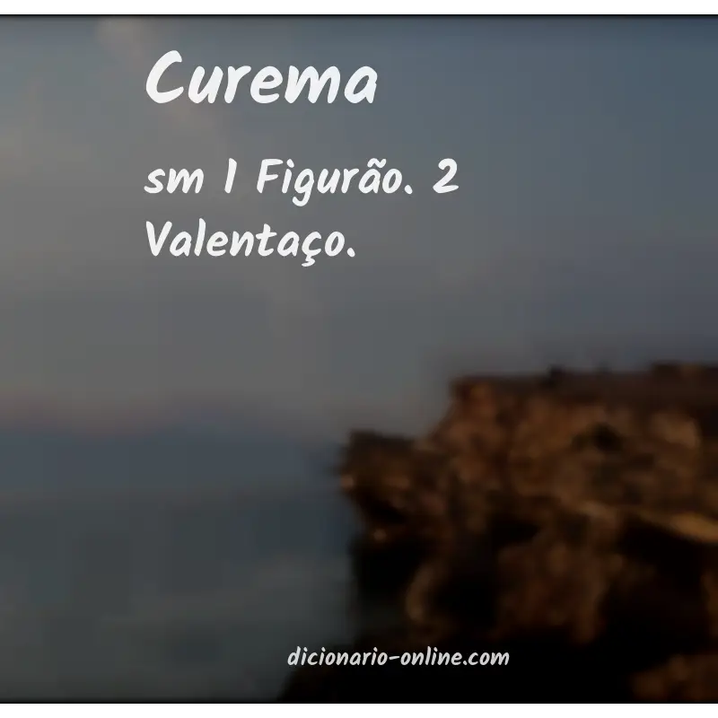 Significado de curema