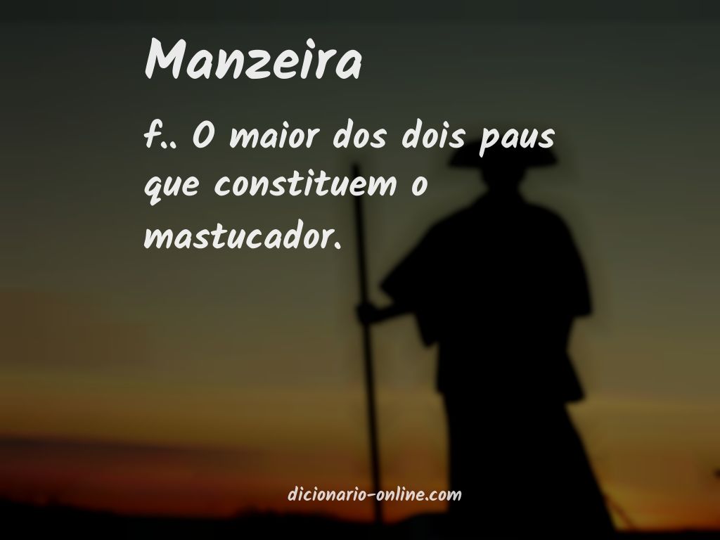 Significado de manzeira