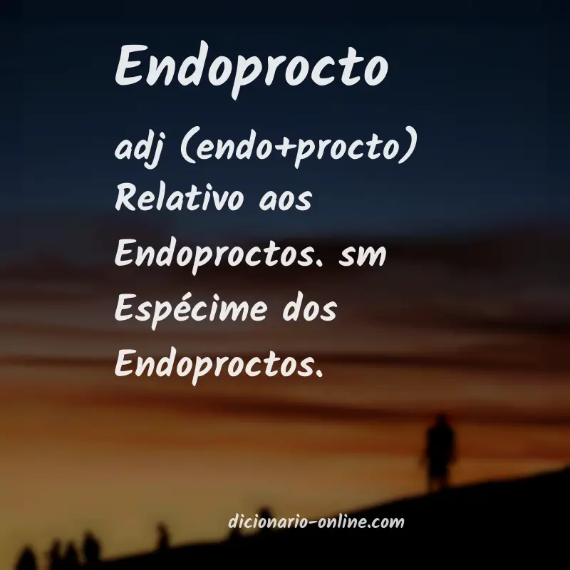 Significado de endoprocto