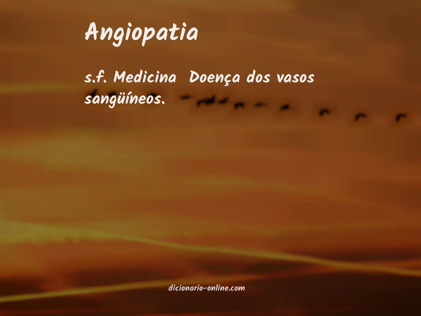 Significado de angiopatia