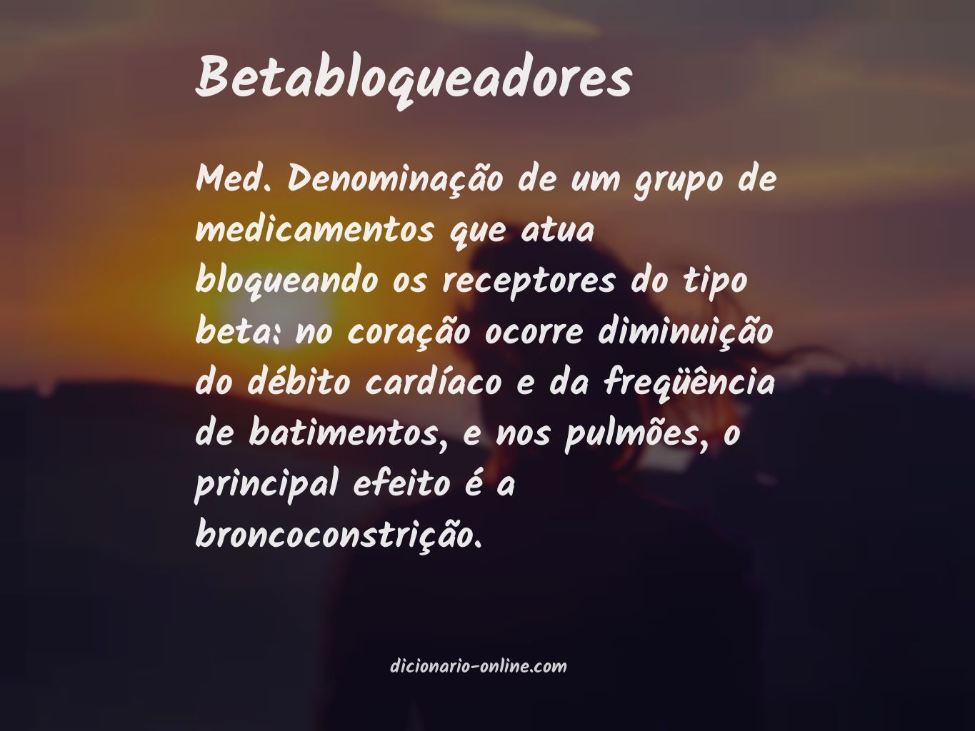 Significado de betabloqueadores