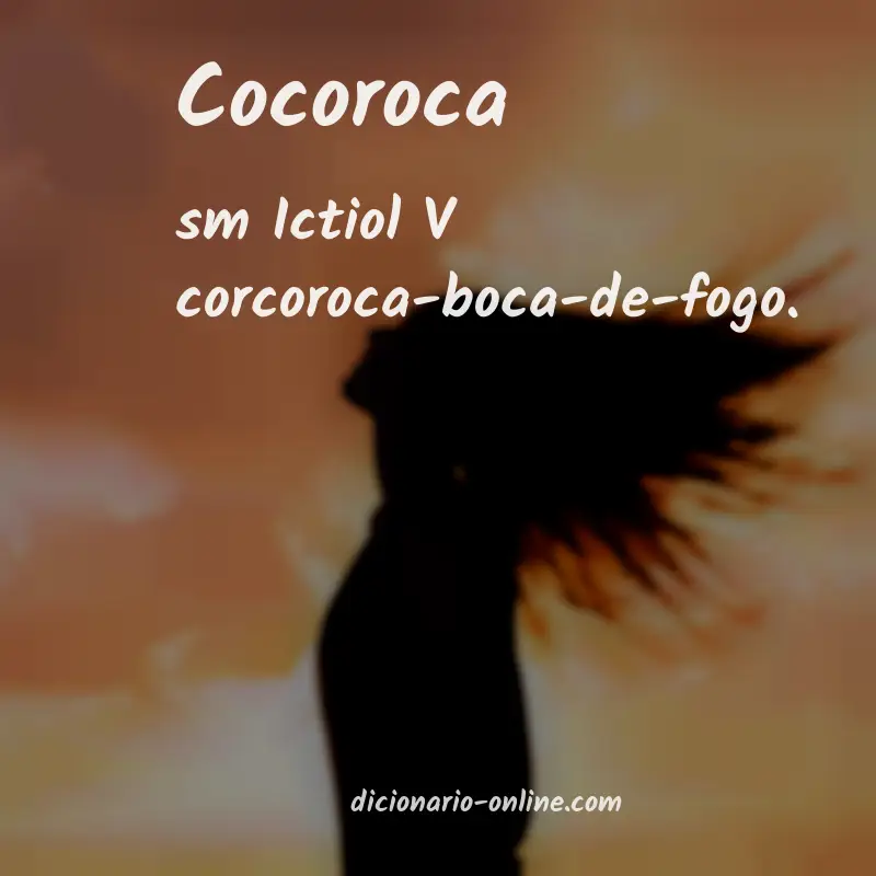 Significado de cocoroca