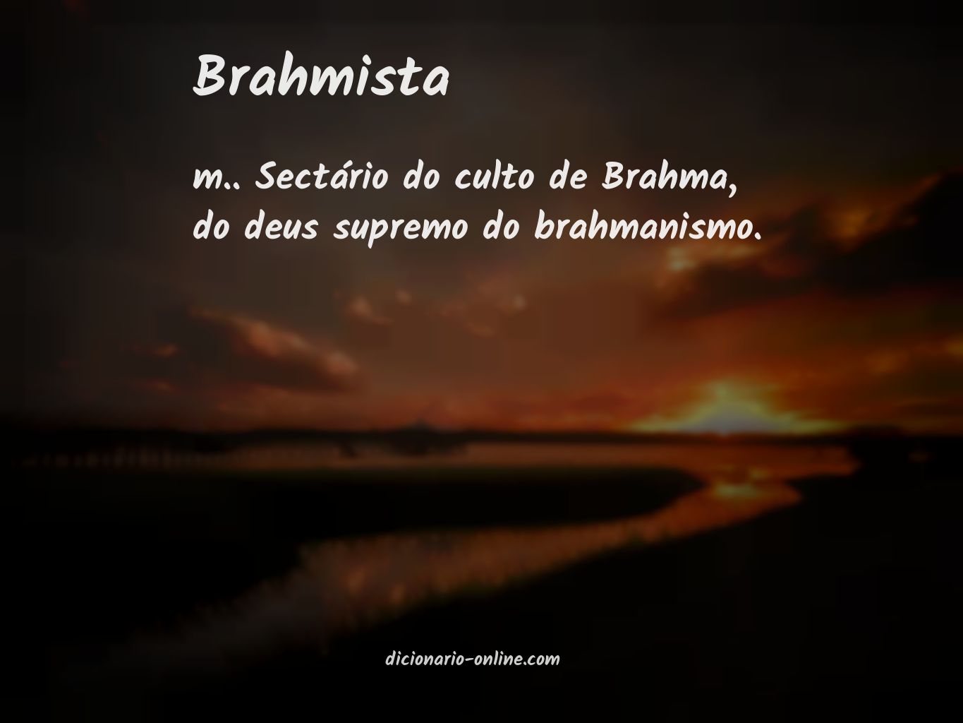 Significado de brahmista