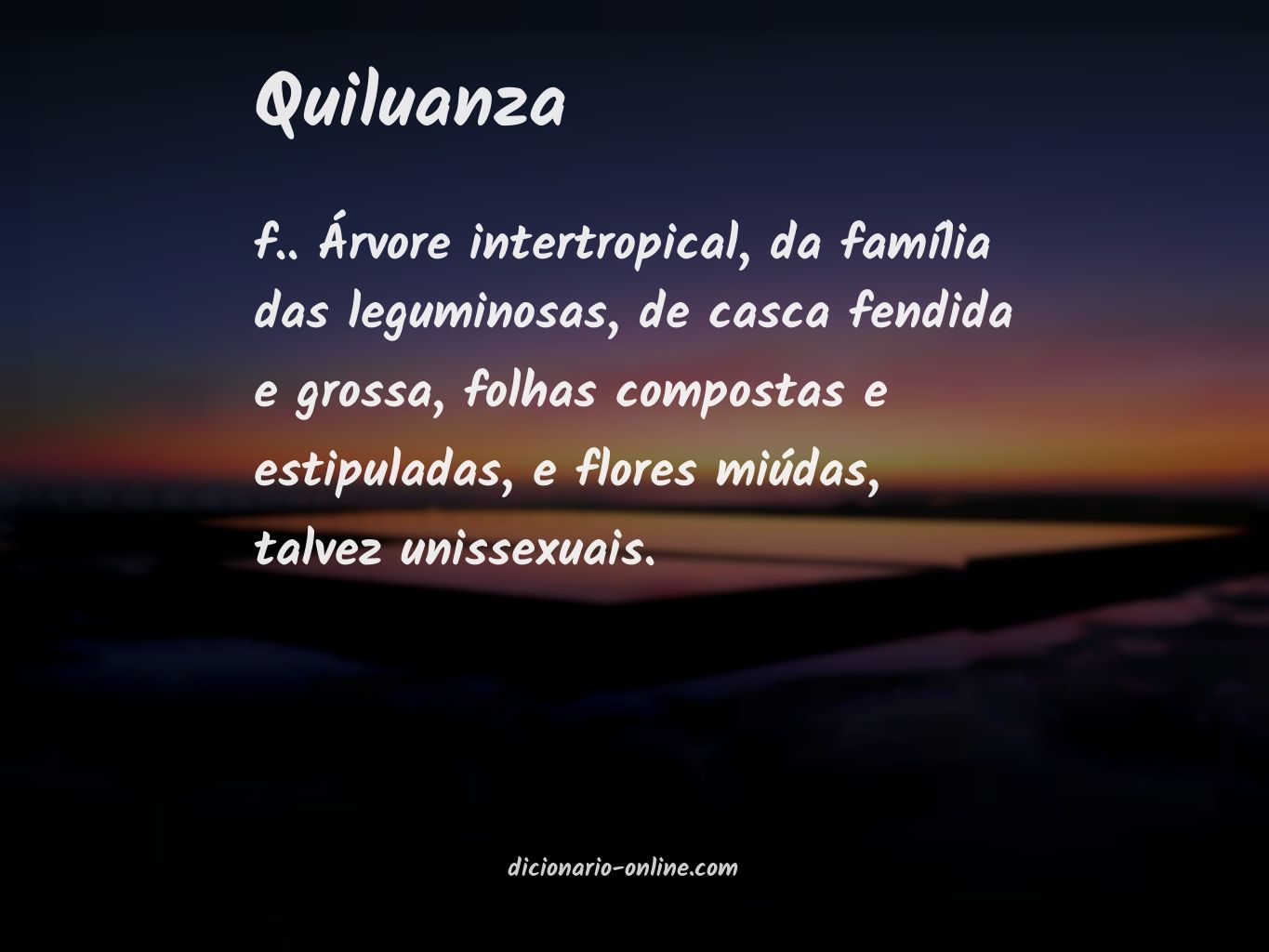 Significado de quiluanza