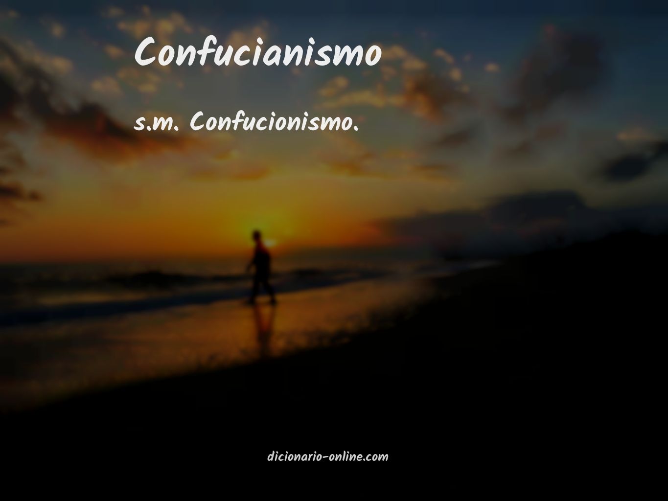 Significado de confucianismo